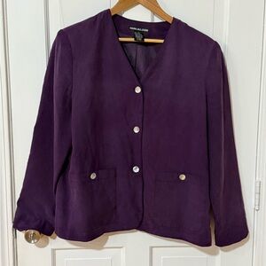 Pacific Silk Studio- Purple Jacket